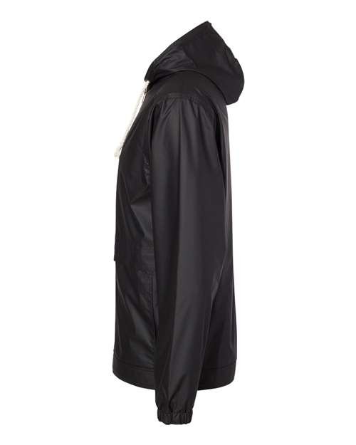 Unisex Vintage Hooded Rain Jacket